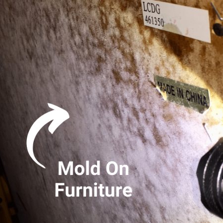 mold on furniture